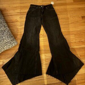 Free People size 26 wide leg pants